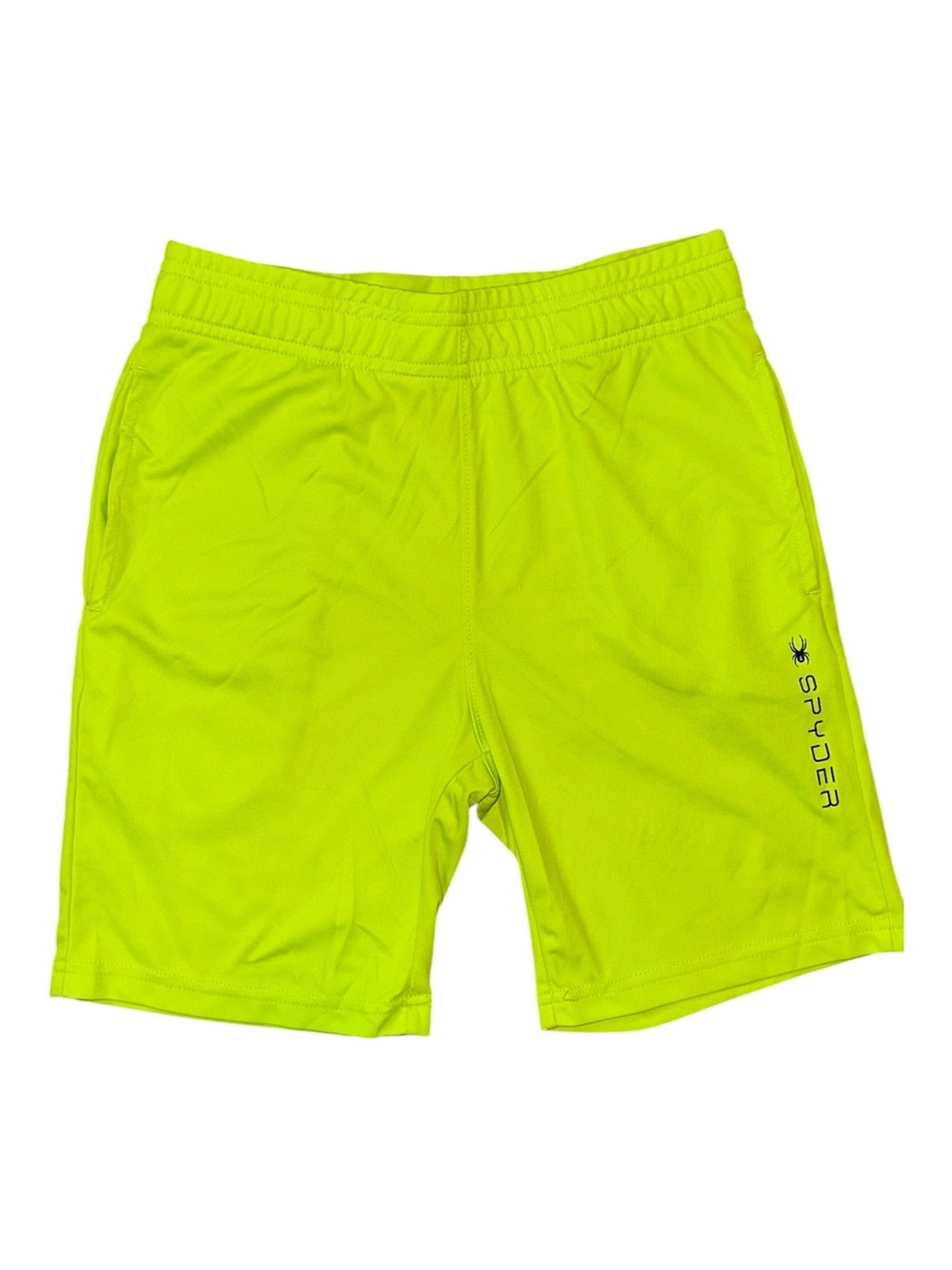 Spyder Men’s Neon Yellow Athletic Shorts